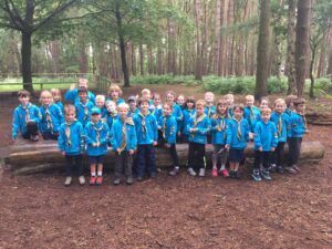 Sandstone Beaver Scouts at Forest Camp